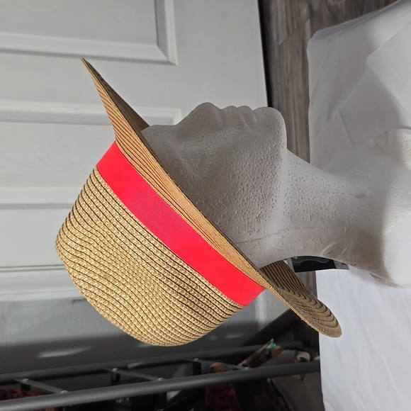 Cute summer hat NWT Hot Pink Ribbon - Picture 14 of 14